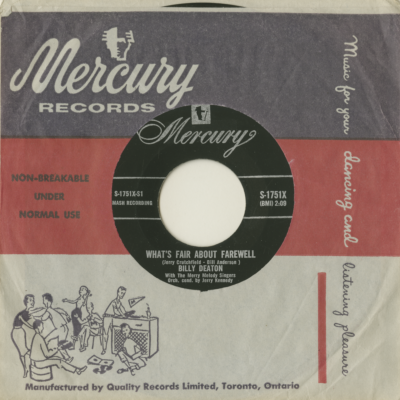 What's Fair About Farewell / Gossip Of A Friend (1962)