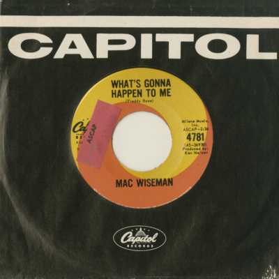 What's Gonna Happen To Me / Bluegrass Fiesta