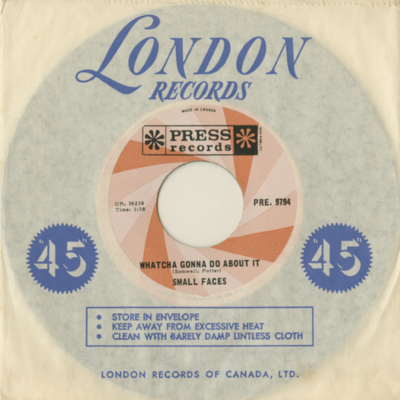 Whatcha Gonna Do About It / What's A Matter Baby