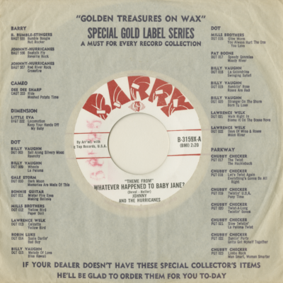 Whatever Happened To Baby Jane / Greens & Beans