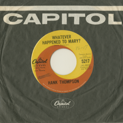 Whatever Happened To Mary / The Luckiest Heartache In Town