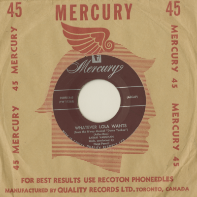 Whatever Lola Wants / Oh Yeah