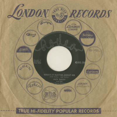 Whats It Matter About Me / The Bad Apple