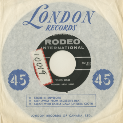 Wheel Hoss / White Velvet (1962)