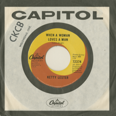 When A Woman Loves A Man / We'll Be Together Again