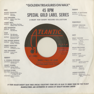 When I Fall In Love / I Can't Go Back (1967)