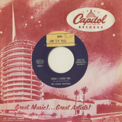 When I Loved You / Dog Sled (1958)