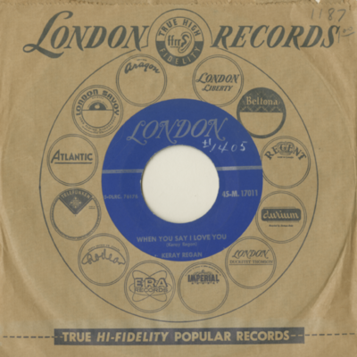 When I Say I Love You / Lost (1957)