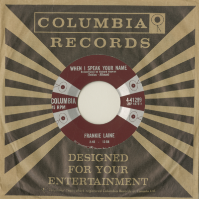 When I Speak Your Name / Midnight On A Rainy Monday