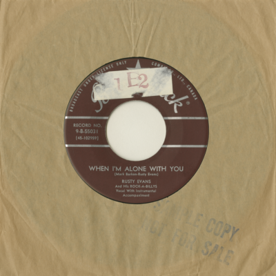 When I'm Alone With You / I Lived, I Loved, I Lost (1957)