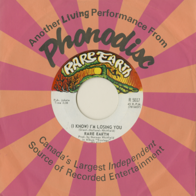 I Know I'm Losing You / When Joanie Smiles