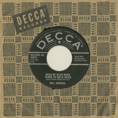 When My Blue Moon Turns To Gold Again / Pretty Fair Maiden In The Garden