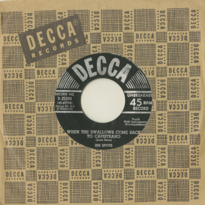 When The Swallows Come Back To Capistrano / Coquette