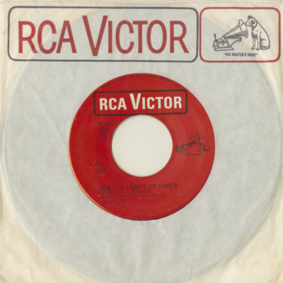 When You Are Gone / How Can I Write On Paper