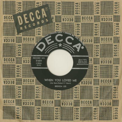 When You Loved Me / He's Sure To Remember Me