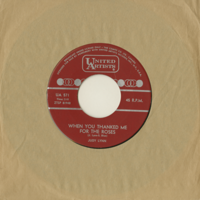 When You Thanked Me For The Roses / My Father's Voice