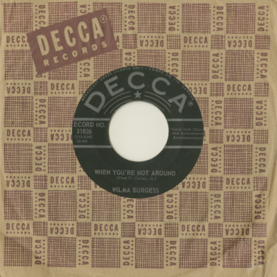 When You're Not Around / The Closest Thing To Love