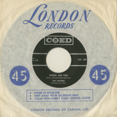 Where Are You / Please Let Her Know