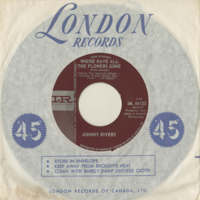 Where Have All The Flowers Gone / Love Me While You Can