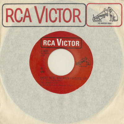 Where Were You When I Needed You / These Are Bad Times