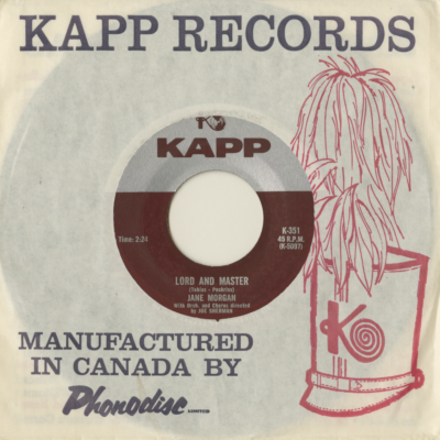 Where's The Boy I Never Met / Lord And Master