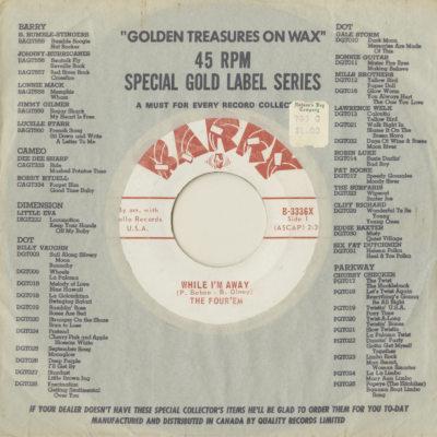 While I'm Away / Mad Mad World (1965)