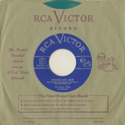 Whistle My Love / Juke Box Diner (1952)