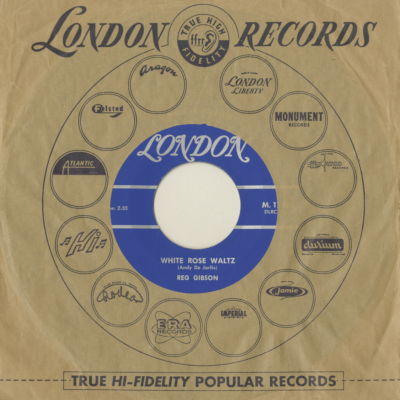 White Rose Waltz / It's The Love Light In Your Eyes (1961)