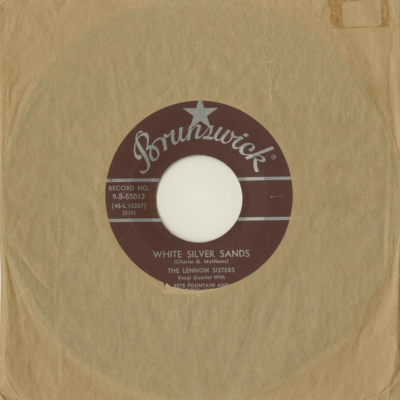 White Silver Sands / One Day A Little Girl