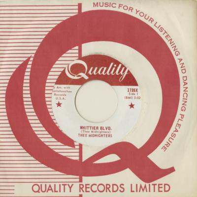 Whittier Blvd / Evil Love