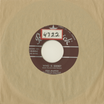 Who Is Eddie ? / Just Tryin' (1958)