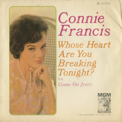 Who's Heart Are You Breaking Tonight / Come On Jerry