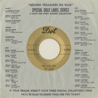 Why Baby Why / I Almost Lost My Mind