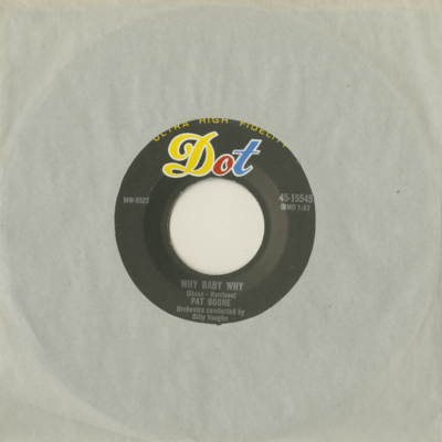 Why Baby Why / I'm Waiting Just For You