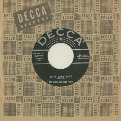 Why Baby Why / Sixteen Tons