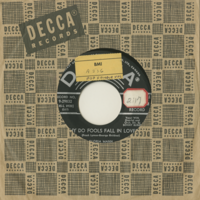 Why Do Fools Fall In Love / Partners For Life