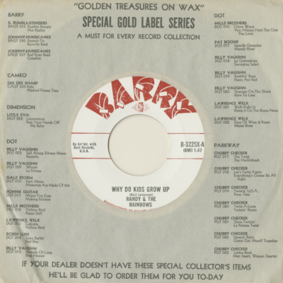 Why Do Kids Grow Up / She's My Angel