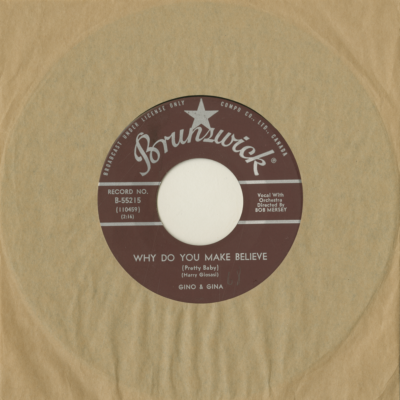 Why Do You Make Believe / I Hope You're Satisfied (1961)