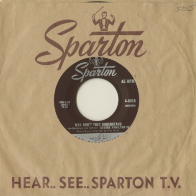 Why Don't They Understand / Even Though (1957)