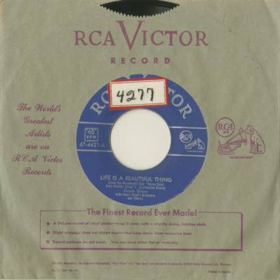 Why Should I Believe In Love / Life Is A Beautiful Thing (1952)