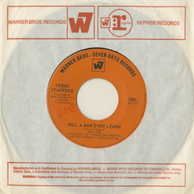 Will A Man Ever Learn / Big In Dallas (1969)