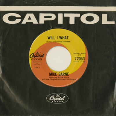 Will I What / Bird, You Know I Love You