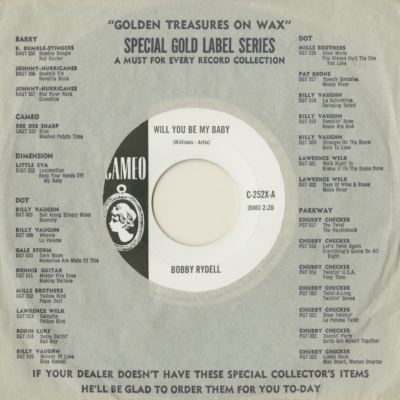 Wildwood Days / Will You Be My Baby