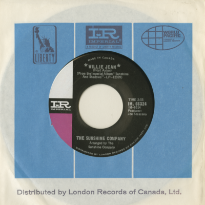 Willie Jean / Love Poem (1968)