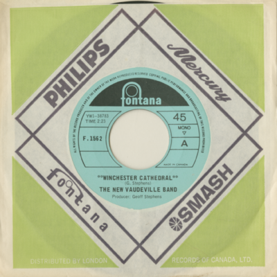 Winchester Cathedral / Wait For My Baby (1966)