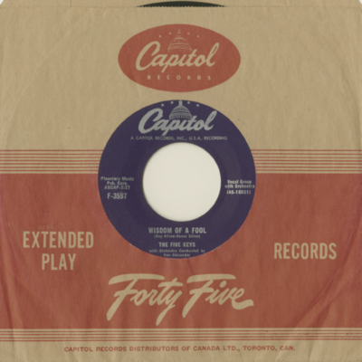 Wisdom Of A Fool / Now Don't That Prove I Love You (1956)