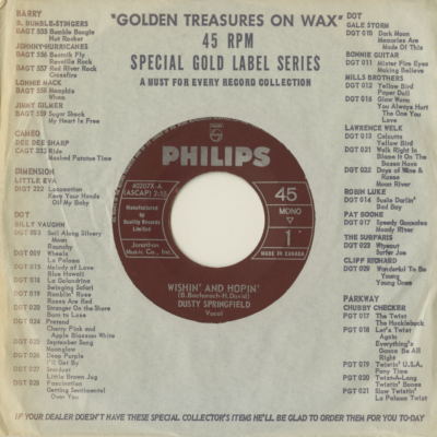 Wishin' And Hopin' / Do Re Mi