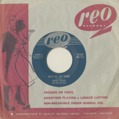 With All My Heart / Jackie (1958)