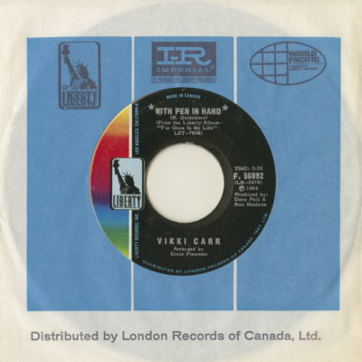 With Pen In Hand / Can't Take My Eyes Off You