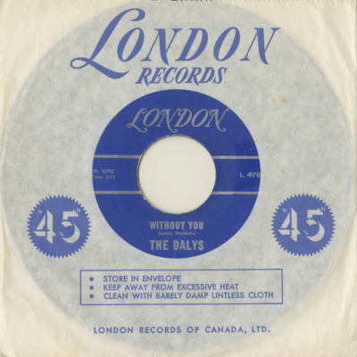 Without You / Winter Rushes On (1964)